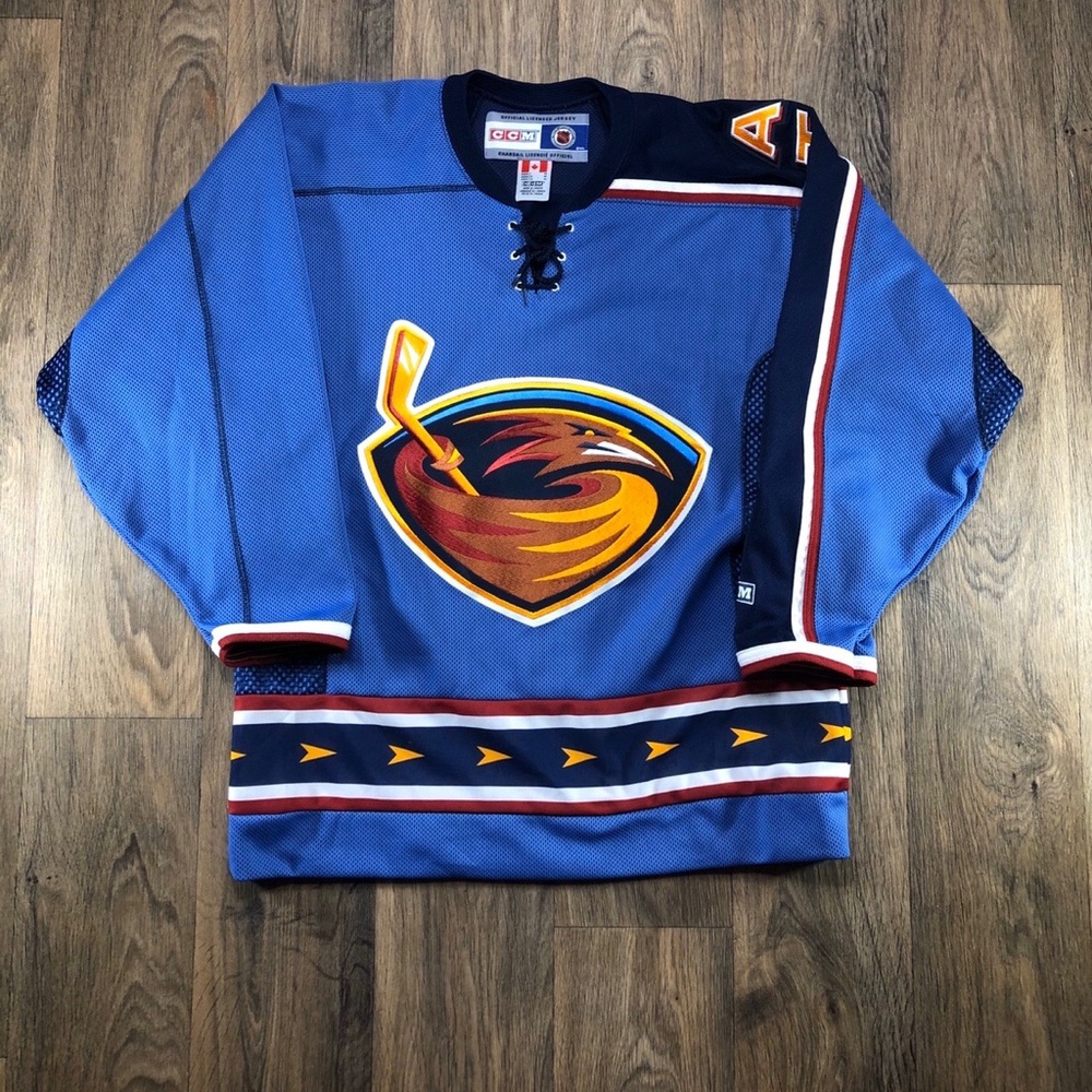 Vintage Atlanta Thrashers CCM Jersey.